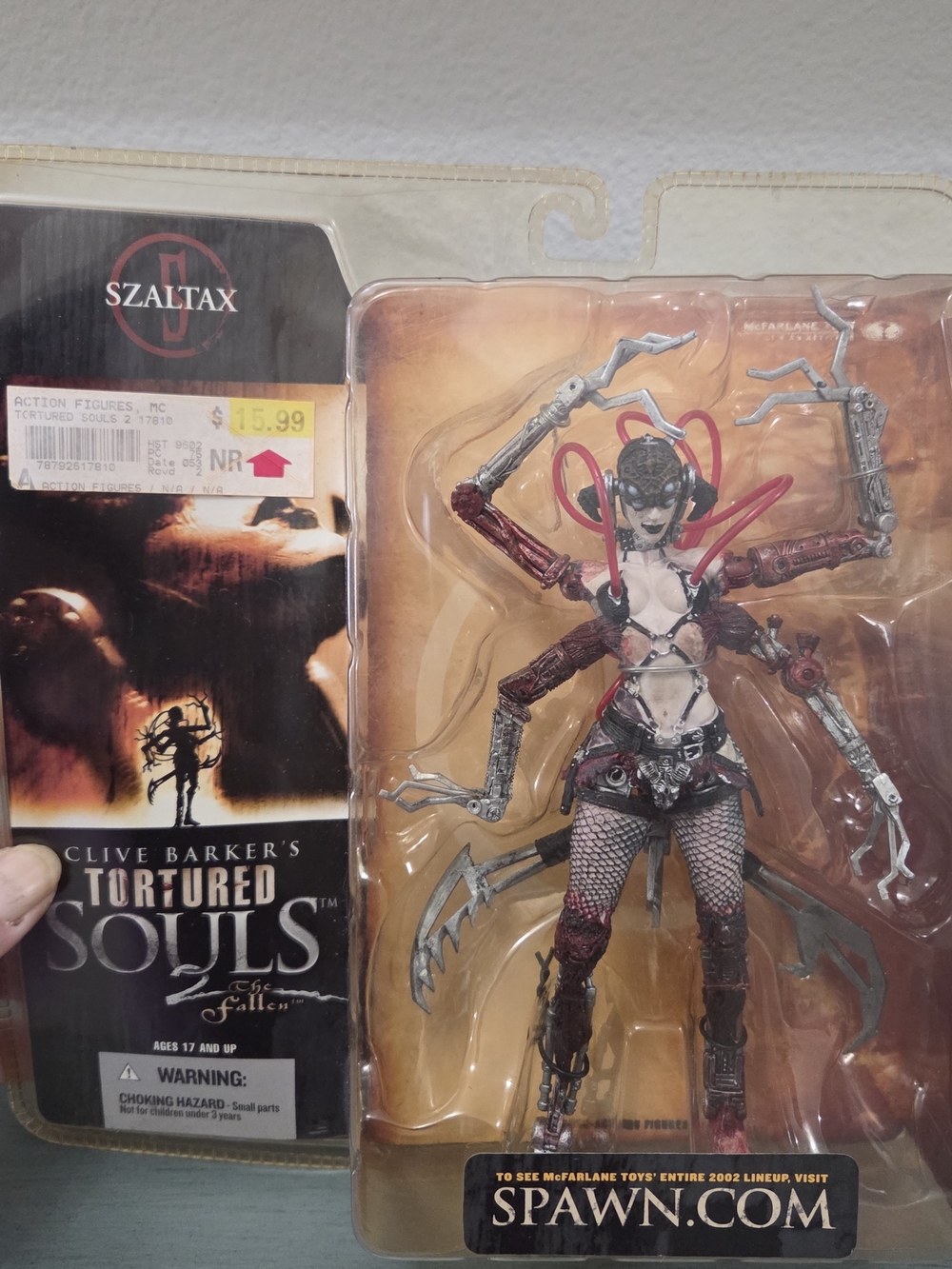 Szaltax - Clive Barker Tortured Souls 2 The Fallen Spawn Collectible Figure New